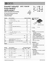 DataSheet IXFC110N10P pdf